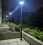 Lampa solarna parkowa LED 12W 1150lm panel 20W LiFePO4