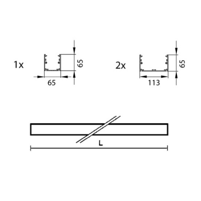 Oprawa zwieszana OPAL DI