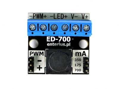Sterownik LED ED-700 175, 350 i 700 mA