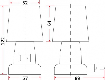 Mini lampka nocna ML-1