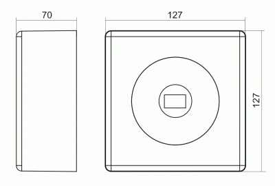 Oprawa awaryjna ORBIT LED