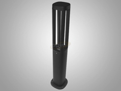 Oprawa LED Santon 6W WW czarna IP54 500mm