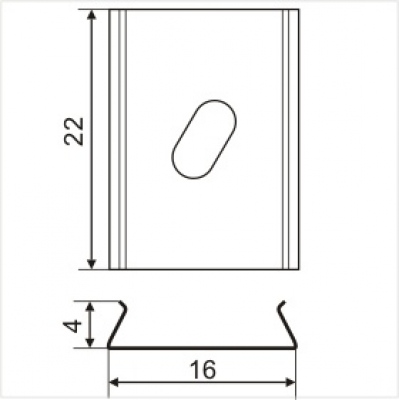 Uchwyt U sprężysty