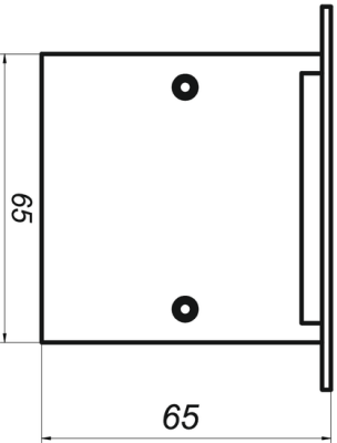 Oprawa G/K Końcówka