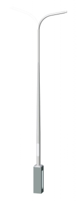 Słupy oświetleniowe uliczne aluminium V4