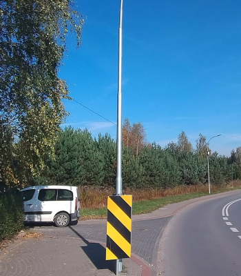 Słupy oświetleniowe uliczne proste rurowe V4a