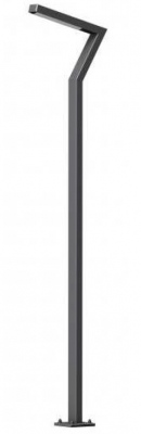 Latarnia aluminiowa E 10/8 h=5m 30W LED