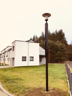 Lampa solarna parkowa Vela