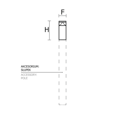 Słupek Tubo LED Bollard