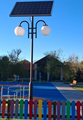 Latarnia solarna Park Solar LED Double Light V1b