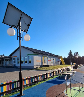 Latarnia solarna Park Solar LED Double Light V1b