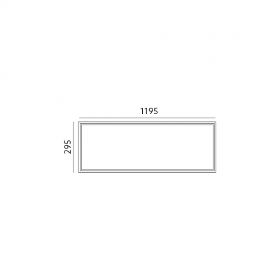 Panel LED Nulo 120x30