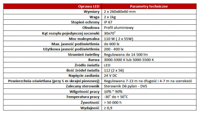 Znak aktywny D6 (pylon) 230V