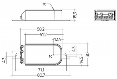 Interfejs DALI PS3 System sterowania oświetleniem comfortDIM