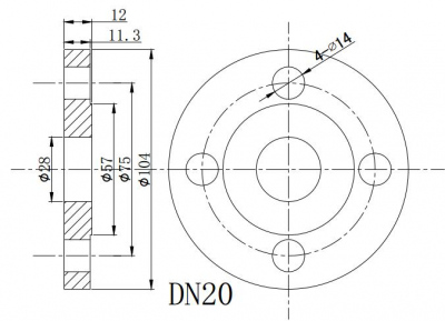 Turbina wiatrowa 300S-5 12V 5 łopat