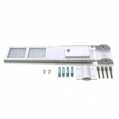 Latarnia uliczna solarna LED Gemini 22 ze słupem 4-5m