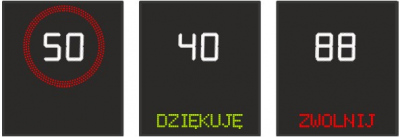 Radarowy wyświetlacz prędkości MP-DP2