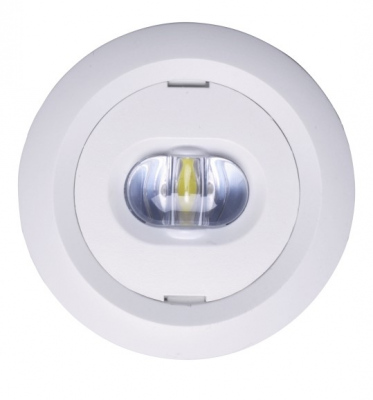 Lampa awaryjna Optic White II Led okrągła