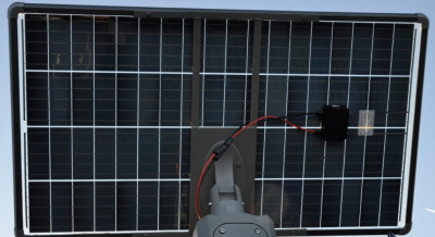 Lampa solarna LED Persa 50-60W panel dwustronny