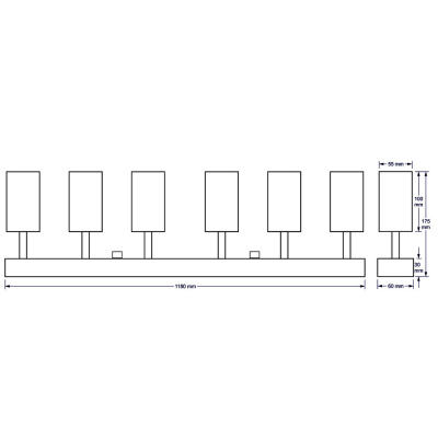 Lampa spotlight Fargo