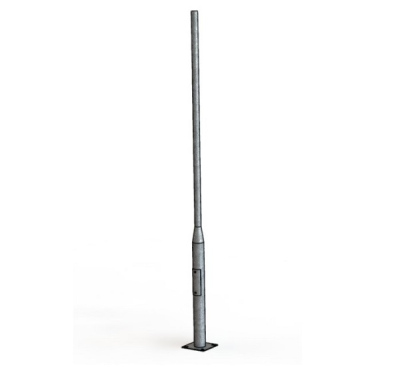 Słup stalowy okrągły slim 3-6m