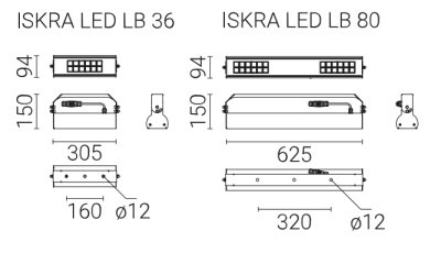 Oprawa przemysłowa Iskra LED LB
