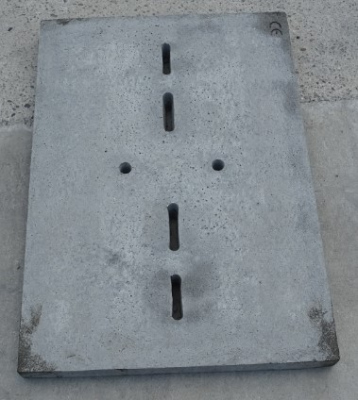 Płyta ustojowa U-85 V1  85x60x6cm