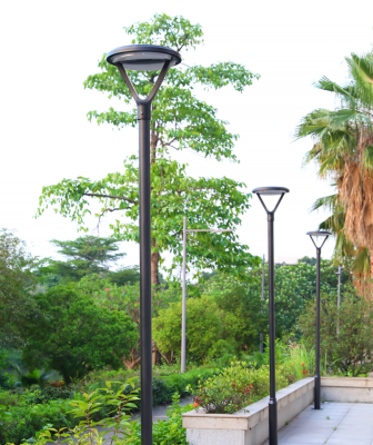 Lampa solarna parkowa LED 12W 1150lm panel 20W LiFePO4