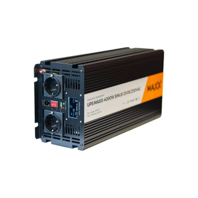Przetwornica UPS MAXX Sinus Awaryjne zasilanie 12VDC/230VAC