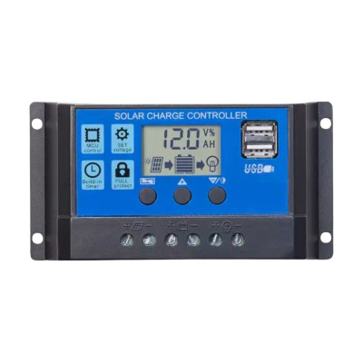 Regulator ładowania PWM 12V/24V z wyświetlaczem