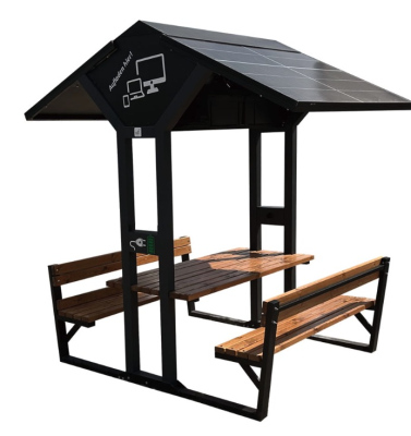 Ławka solarna ze stołem V3 Max