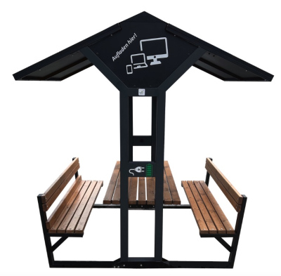 Ławka solarna ze stołem V3 Max