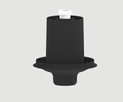 Latarnia parkowa Grid LED słup aluminiowy kula