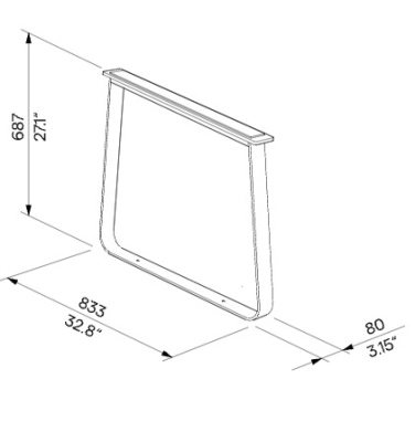 Stojak rowerowy I33-101
