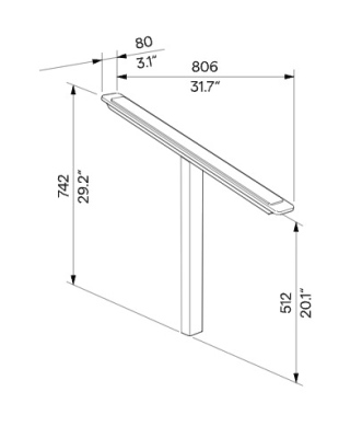 Stojak rowerowy E33-100