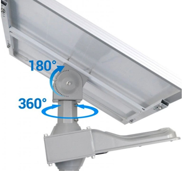 Lampa uliczna solarna LED 50 W / 4500 lm, IP65