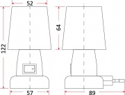 Mini lampka nocna ML-1