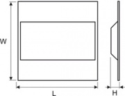 Oprawa do sufitów modułowych LUGCLASSIC ECO LB LED