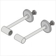  Topmet UCHWYT PE PODWÓJNY Z GWINTEM