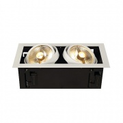  SLV Kadux 2 Es111 Lampa Typu Downlight, Kwadrat Maks. 2x50w