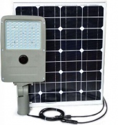  Elektriko Lampa Solarna do osadzenia na słup Trinagle-8 LED 30W 4200lm
