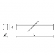 Kinkiet łazienkowy Mirror LED IP44