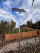  Elektriko Latarnia solarno-wiatrowa Hybrid Dual Solar LED V1