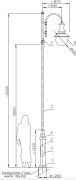  Elektriko Latarnia parkowa ST3/ST4 LED
