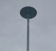  Elektriko Latarnia solarna uliczna Mars V5 LED 18W ze słupem i fundamentem