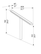 Stojak rowerowy E33-101