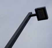 Latarnia uliczna Grid LED słup stalowy kwadratowy