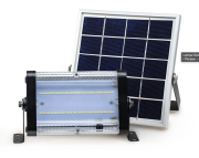  Elektriko Solarna lampa outdoor 20W LED z oddzielnym panelem i pilotem