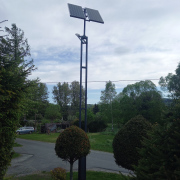  Elektriko Latarnia solarna Dual Solar LED V1 premium - 8m