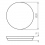 Plafoniera LED BENO 18W NW-O-SE W